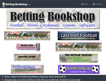 Tablet Screenshot of betting-bookshop.com